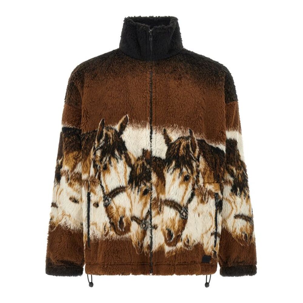 MM6 Maison Margiela Brown Polyethylene Men's Sweatshirt